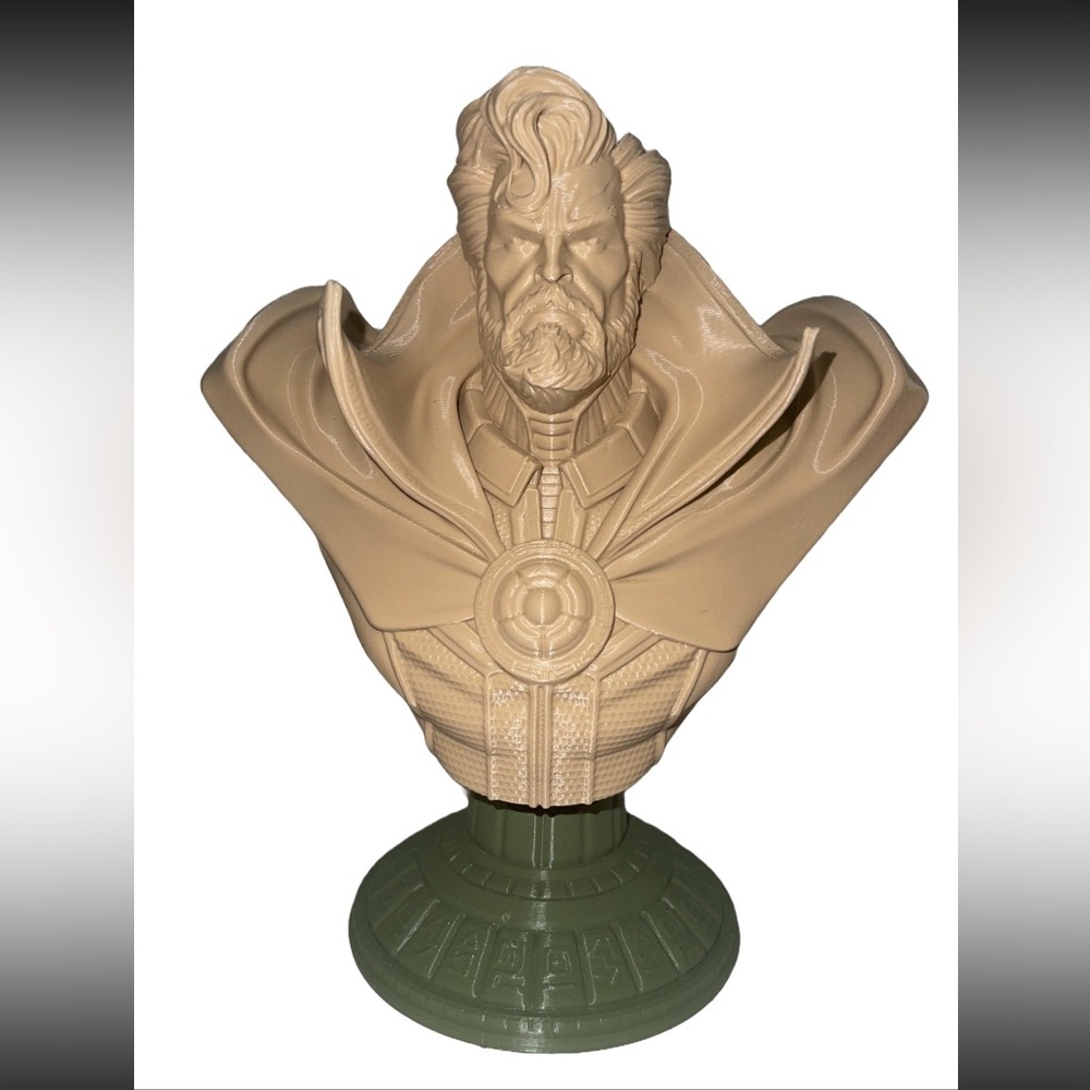 Dr Strange (Marvel) | Bust with Base | 3D Figurine | PLA | 9”